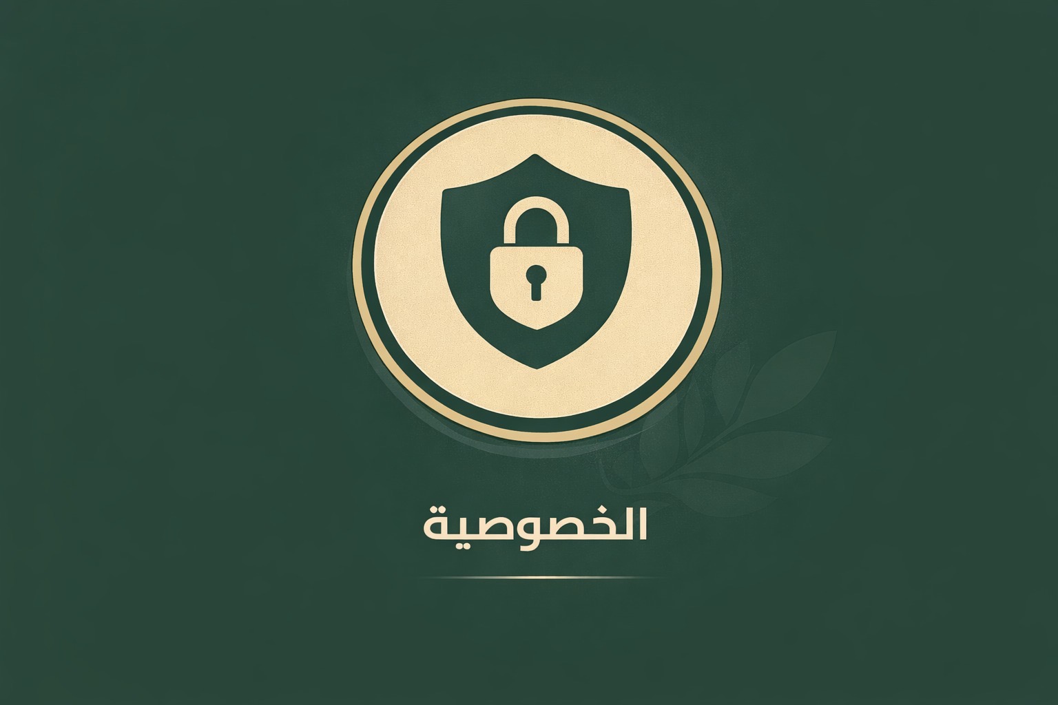 الخصوصية