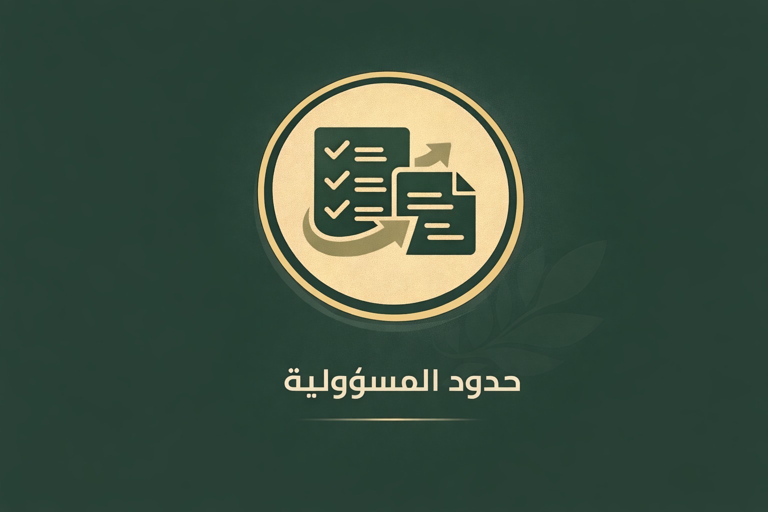 حدود دور المنصة